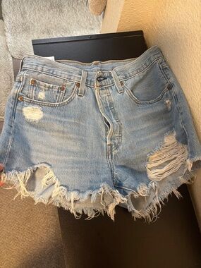 Levis Jean shorts